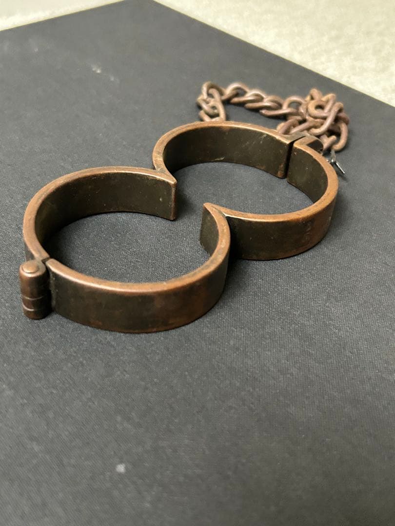 希少　珍品　コレクション　古道具　手錠　手鎖