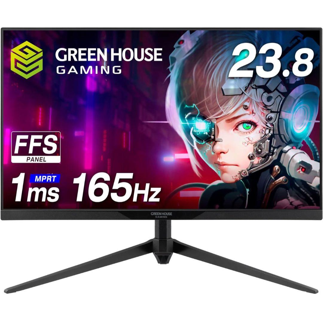 Green House ゲーミングモニター 165Hz 23.8型