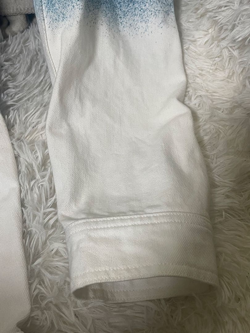 ルイヴィトン　ワークウェアシャツ　BTSテテ・吉沢亮着用　グラデーション　XL