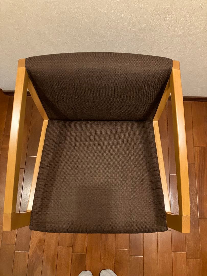 ラウンジチェア　ナターレBW_8N布張りA