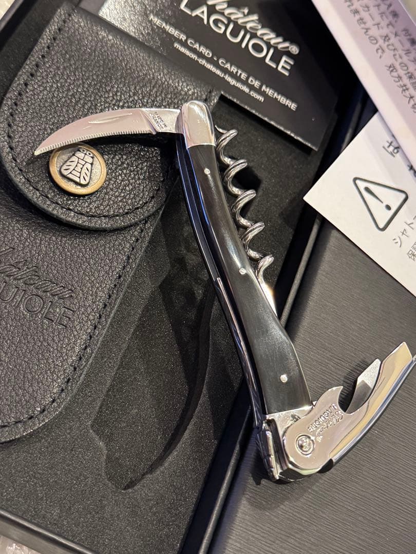 新品未使用 シャトー ラギオール 水牛ブラック