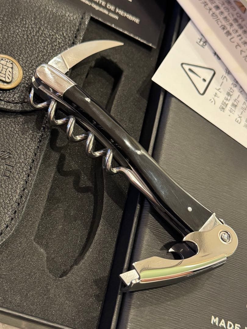 新品未使用 シャトー ラギオール 水牛ブラック