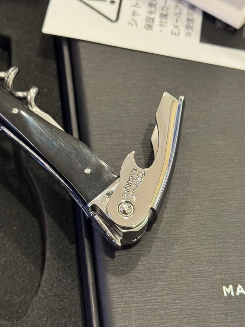 新品未使用 シャトー ラギオール 水牛ブラック