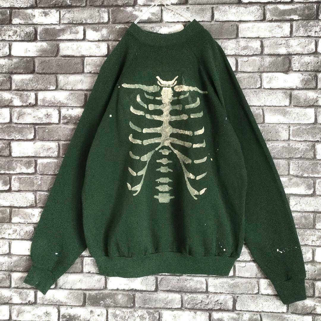 襤褸 Born BORO sweat ボロ 袖太スウェット ペンキ grunge