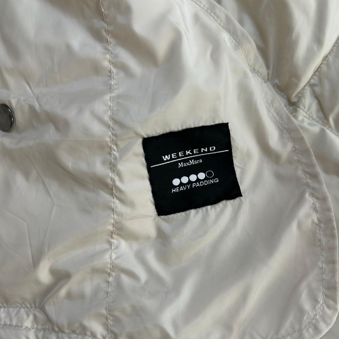 【みかりん】美品WEEKEND MaxMara フード付きダウンベスト