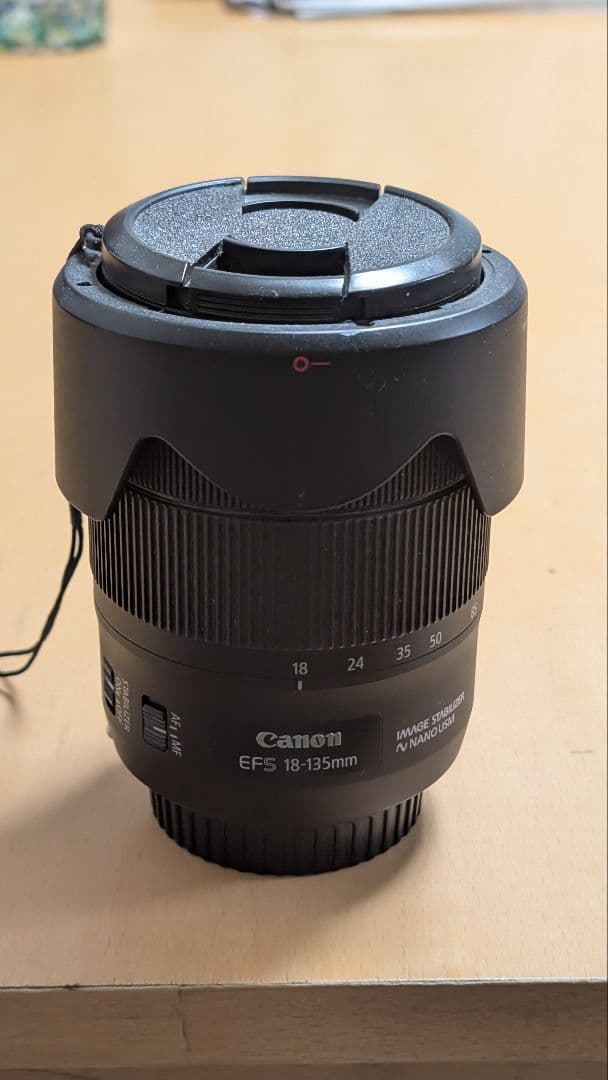 ジャンクCanon EF-S 18-135mm ズームレンズ