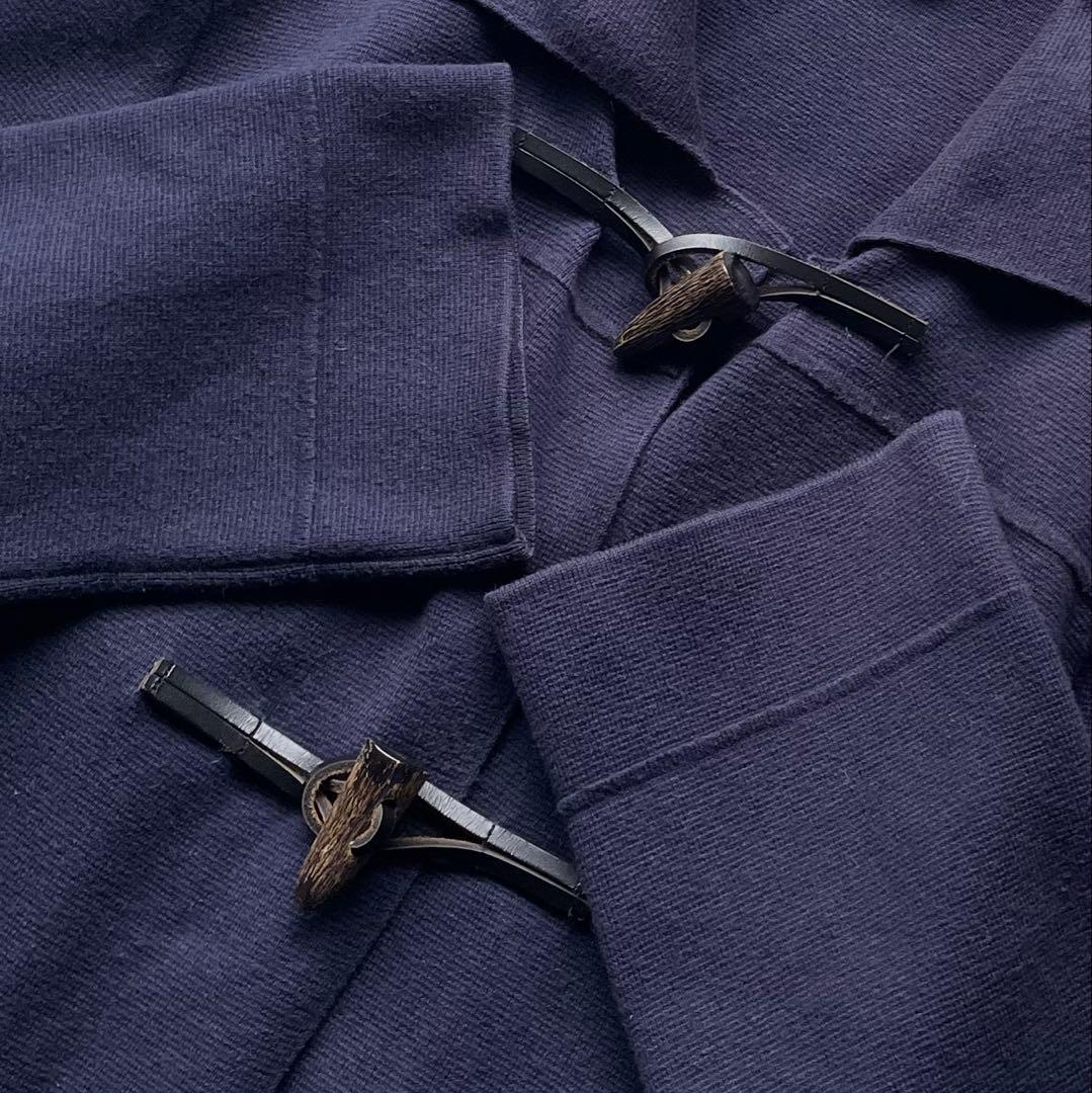 オールドイングランド　2wayコットンカシミヤダッフルコーディガン フード　36