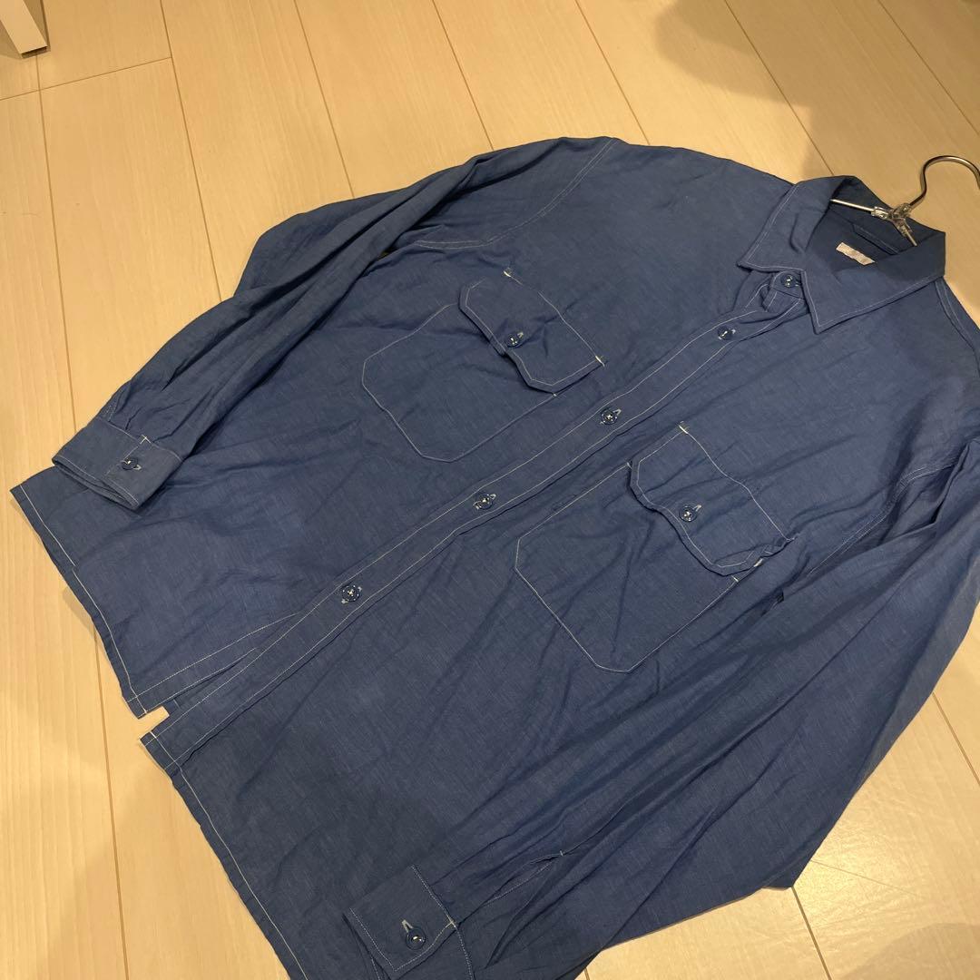 COMOLI　ベタシャン CPOシャツ