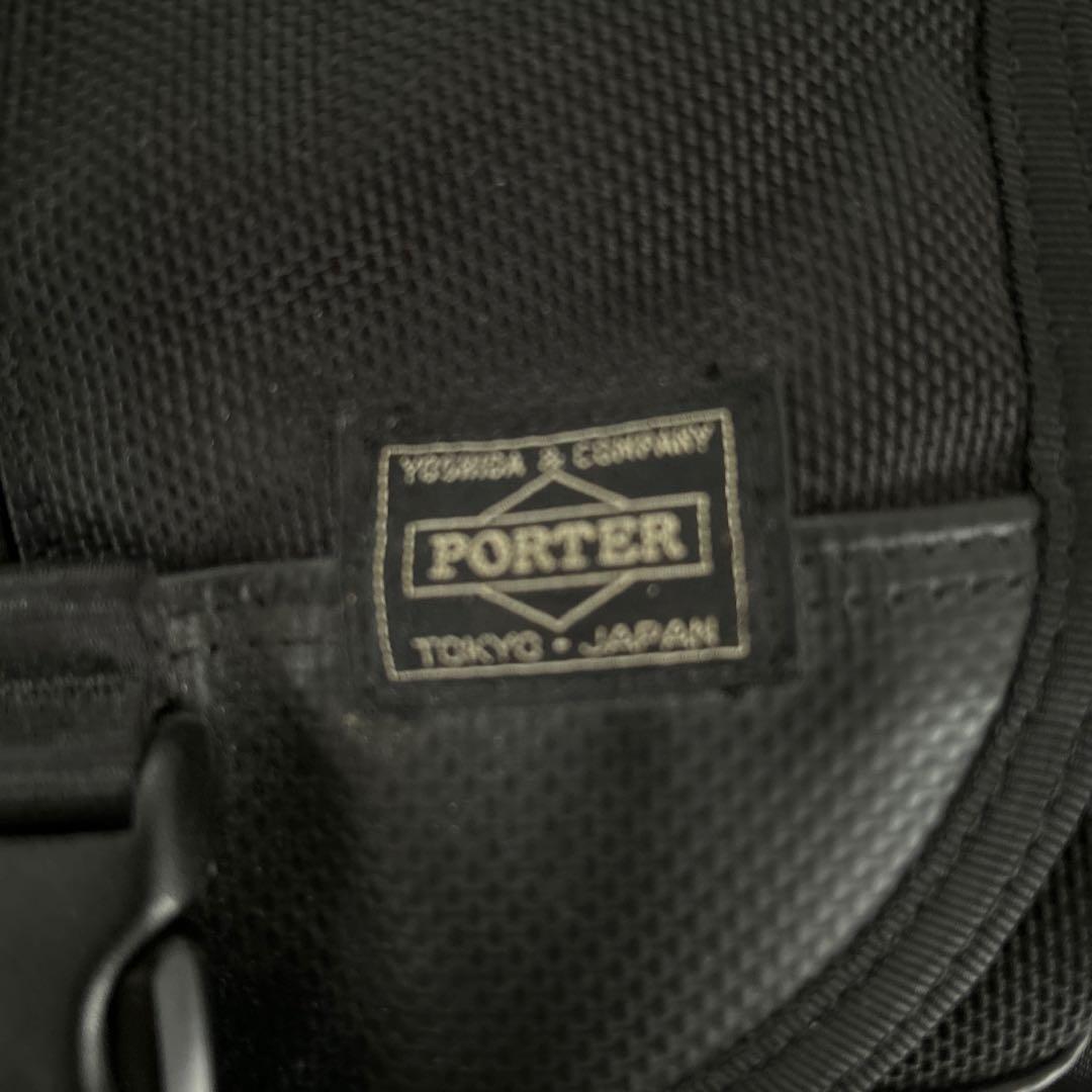 PORTER ヒート　メッセンジャーバッグ　ライト付き　大容量