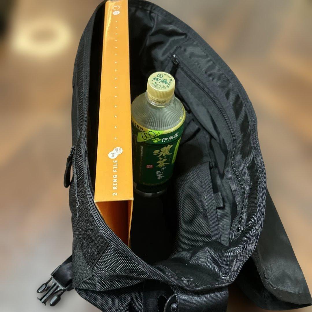 PORTER ヒート　メッセンジャーバッグ　ライト付き　大容量