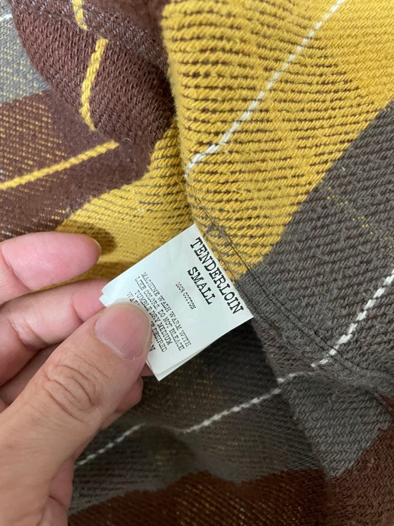 テンダーロイン　ネルシャツ