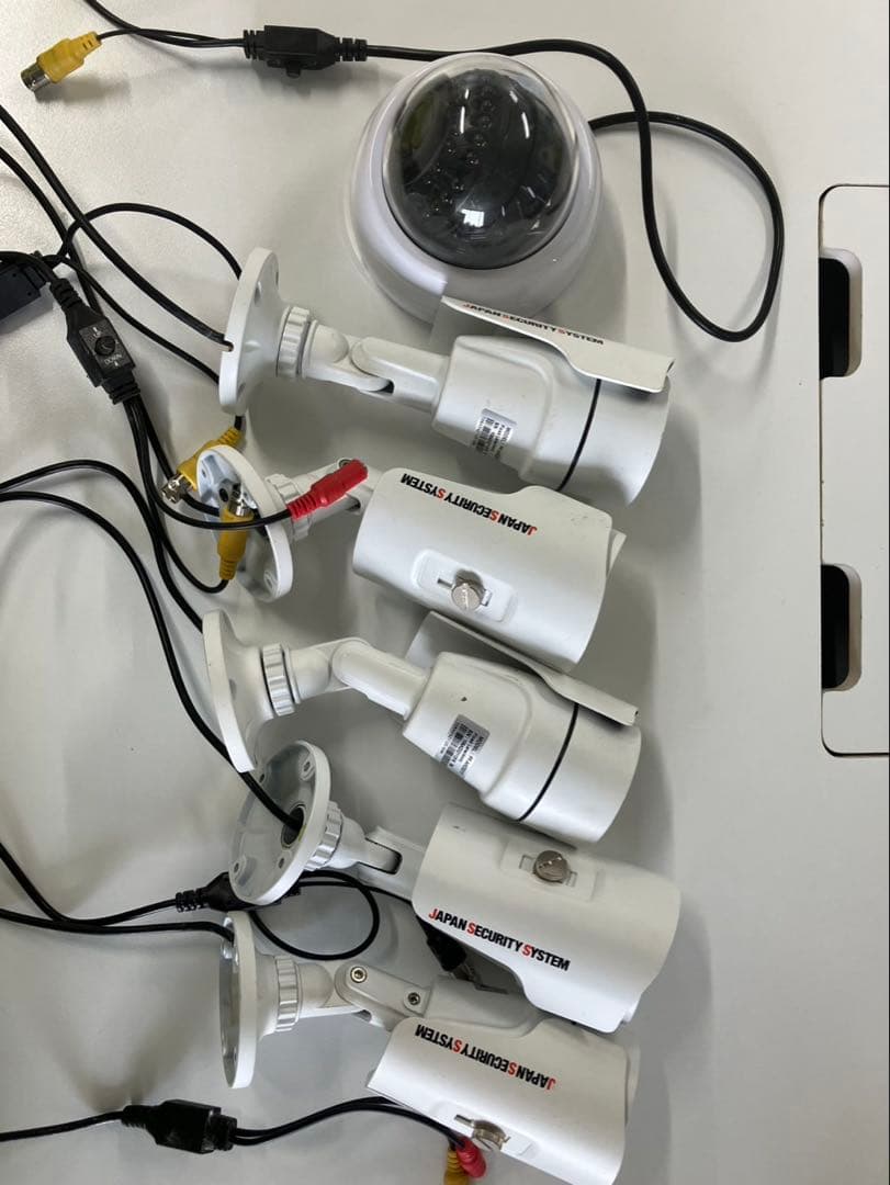 中古 200万画素 防犯カメラ6台セット