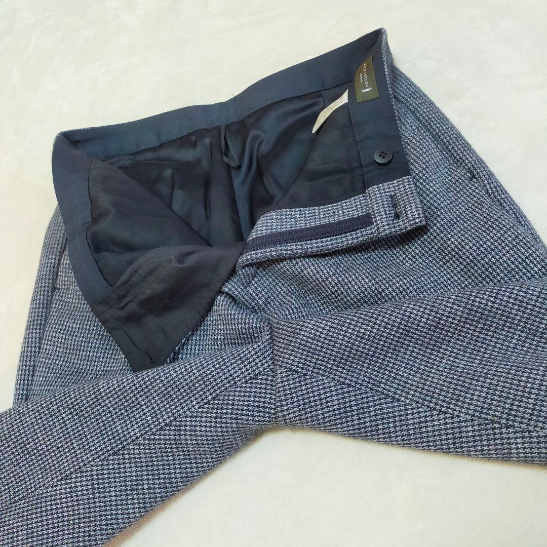 美品　MACKINTOSH　千鳥格子柄　秋冬向け　パンツスーツ　セットアップ