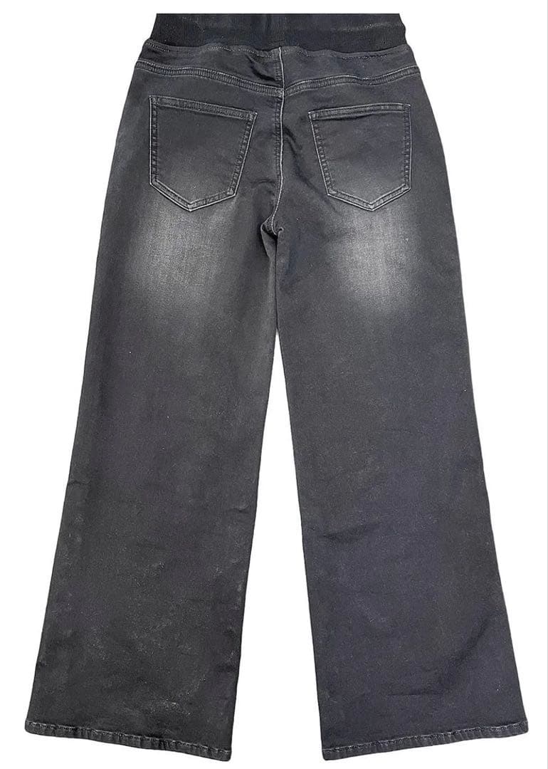 INDKNIT サイドラインワイド ブラック WK009 現行品