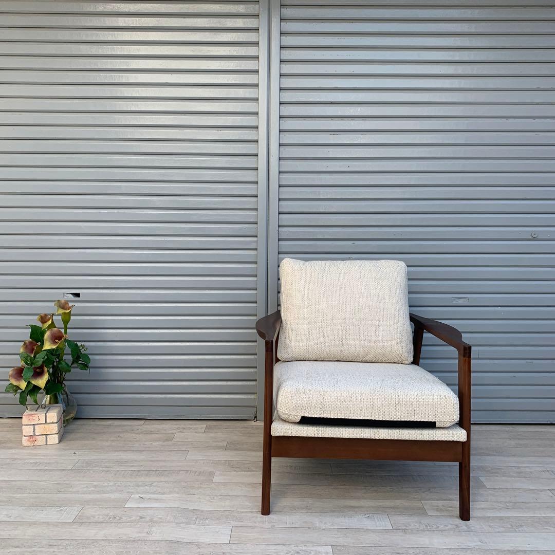 シギヤマ家具　チェア　アームチェア　北欧風　1人掛けソファ