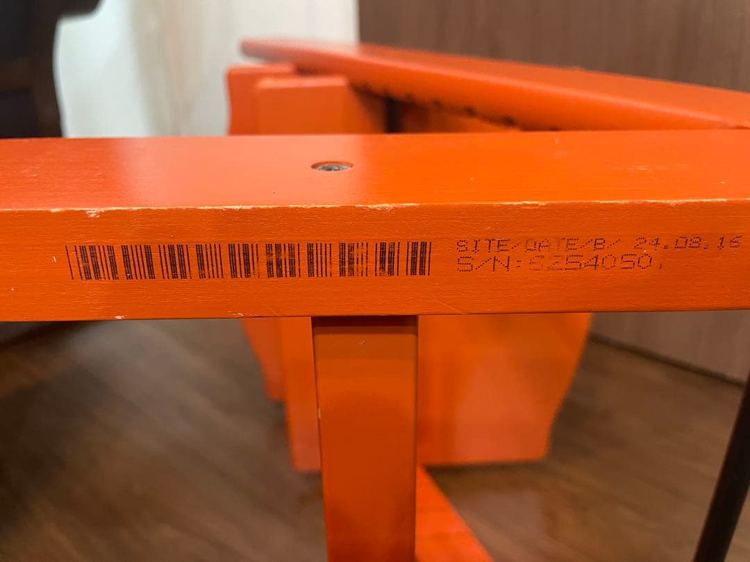 STOKKE　トリップトラップ　ベビーセット付き オレンジ