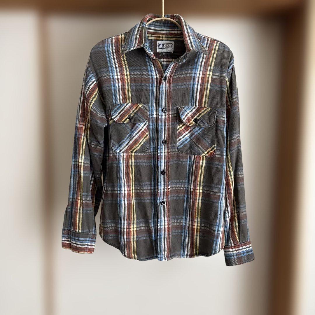 FIVE BROTHER チェック柄ネルシャツ