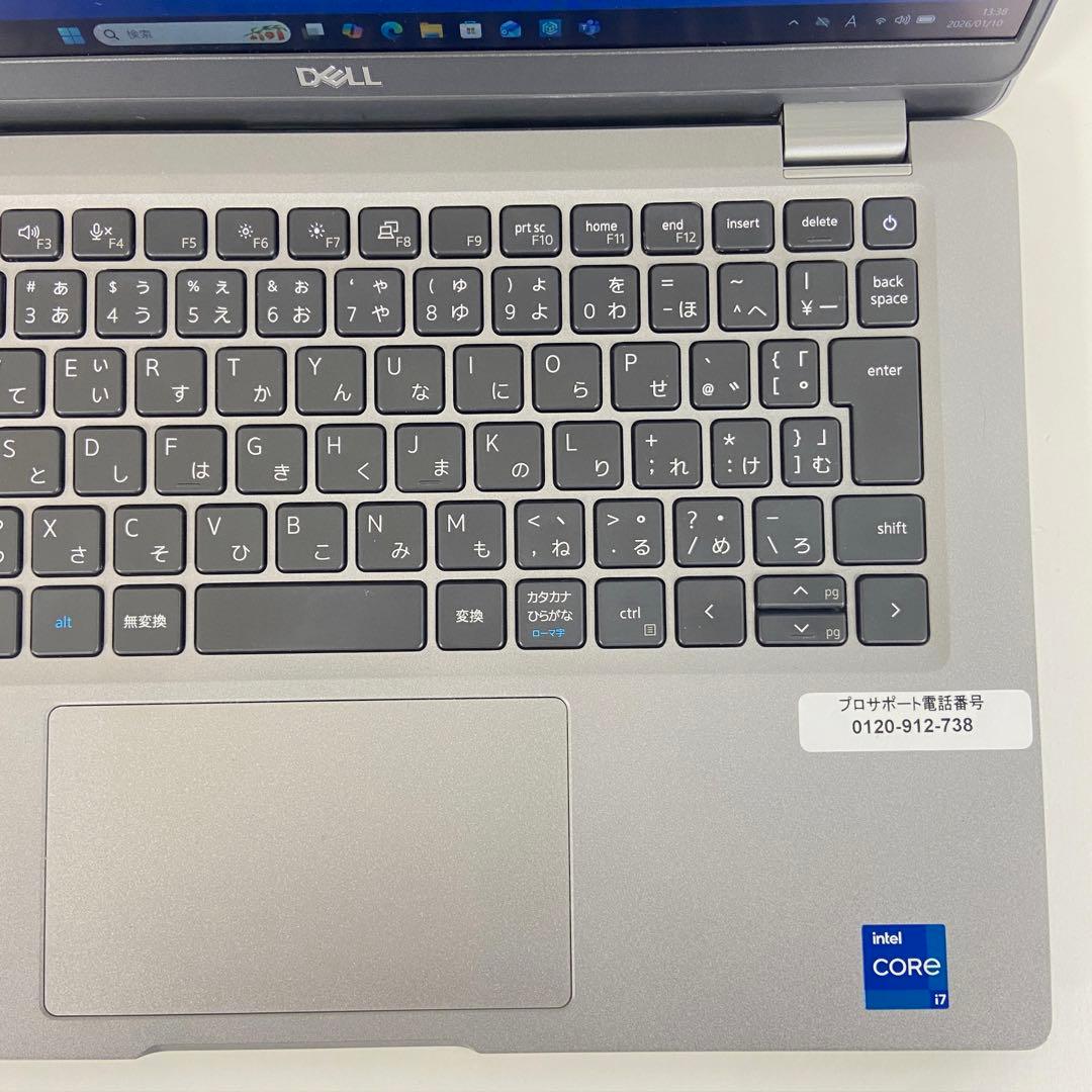 ★i7第11世代★ 2021年製 メモリ32GB 13.3型 DELL F29