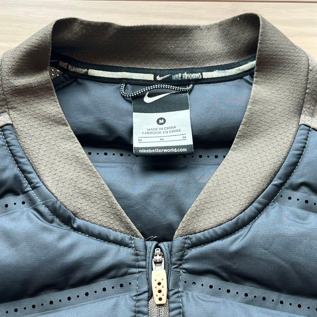 NIKE GYAKUSOU ベスト ダウン エアロスイフト M ランニング