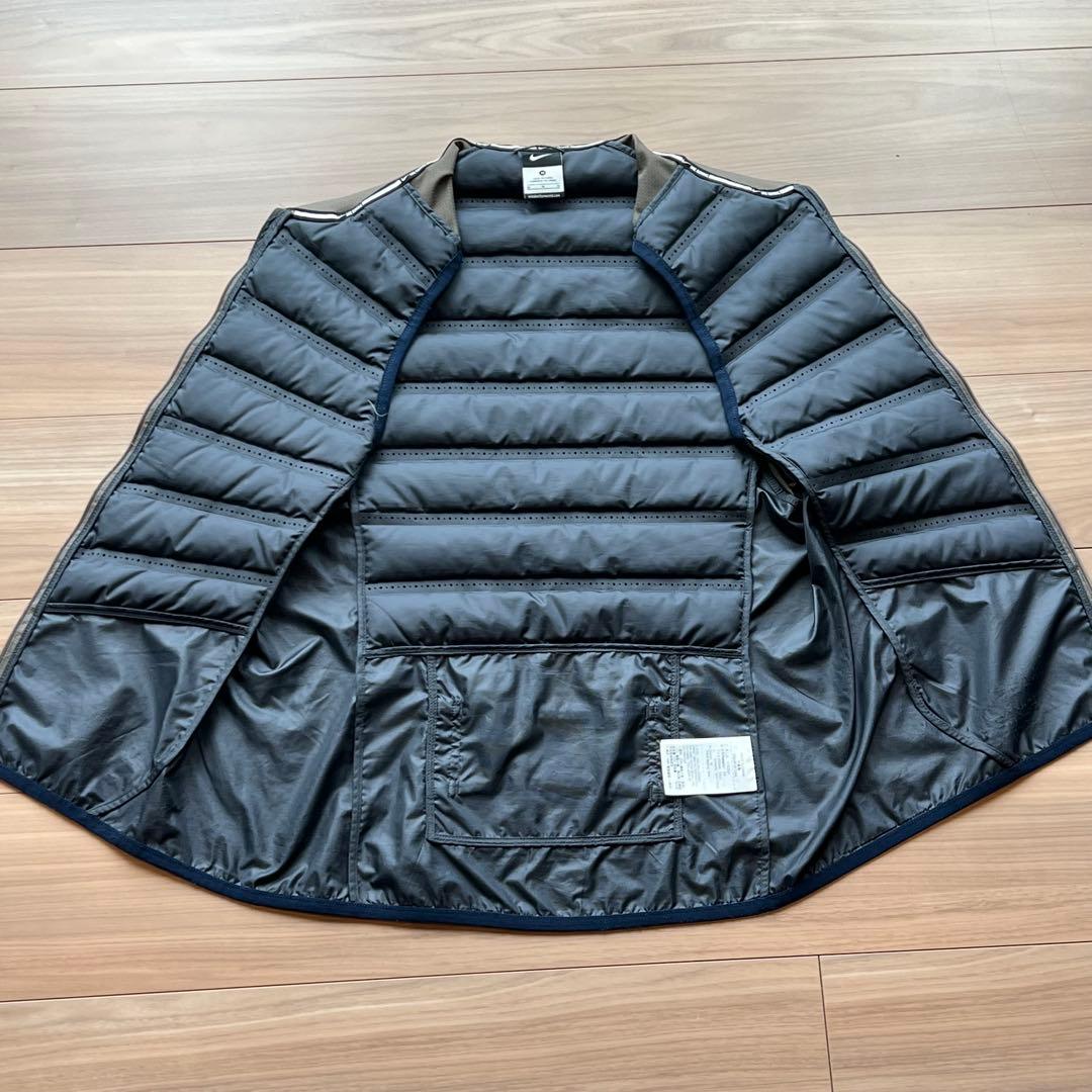 NIKE GYAKUSOU ベスト ダウン エアロスイフト M ランニング