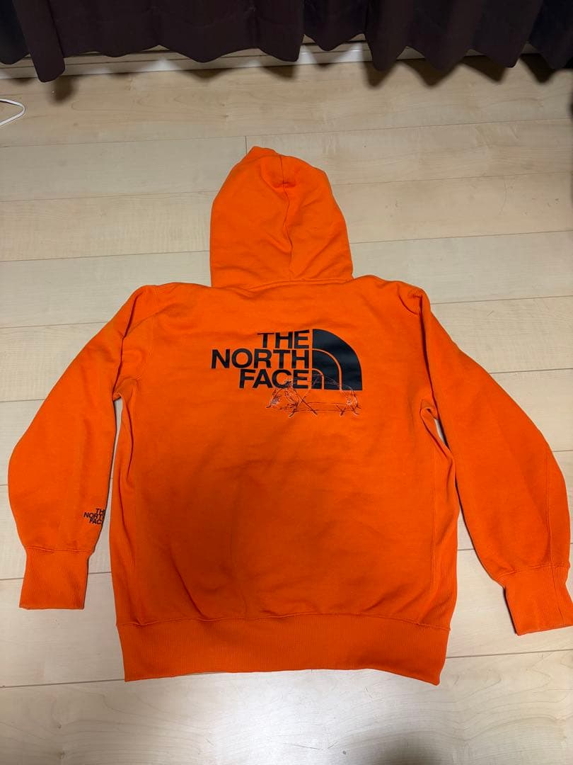 THE NORTH FACE オレンジパーカー XL