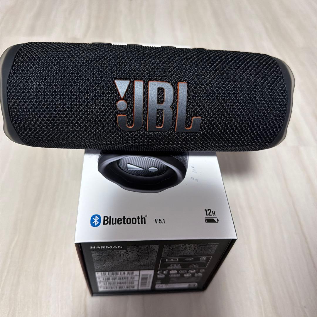 JBLポータブル スピーカー Bluetooth JBLFLIP6BLK