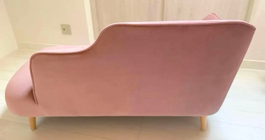 C❣️美品❣️[送料込]Francfranc ピナ　カウチソファ　ピンク