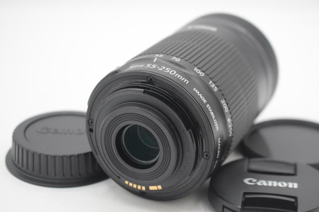 極上品◆Canon EF-S 55-250mm F4-5.6 IS STM◆27