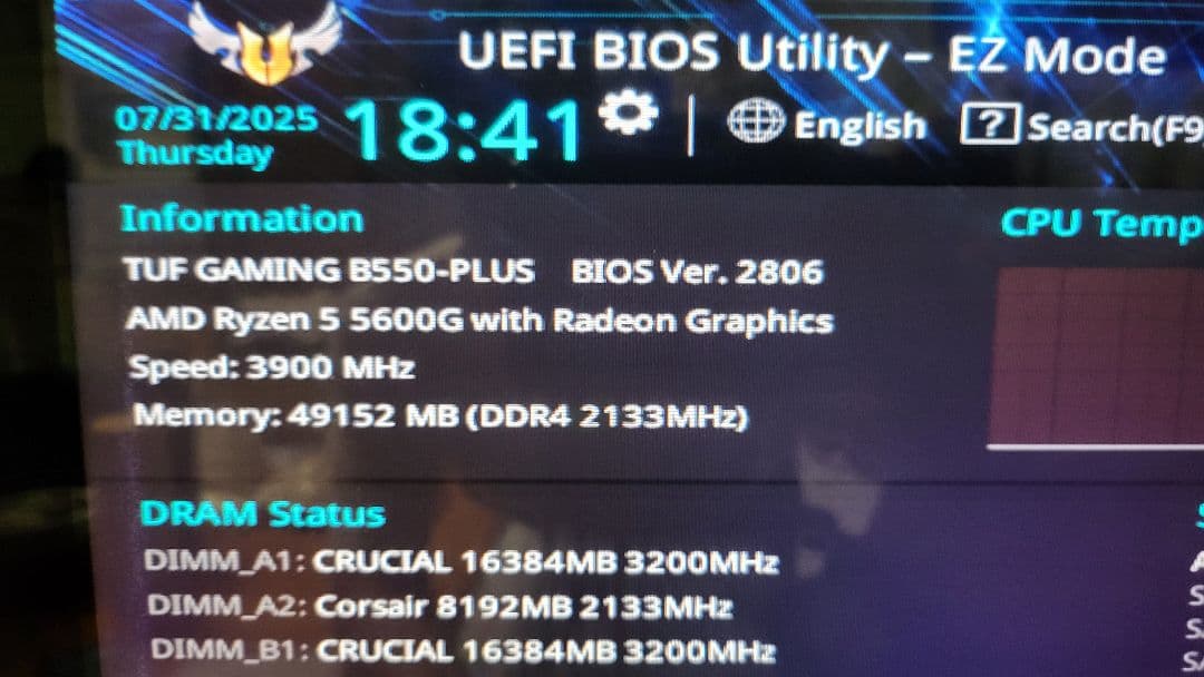 AMD Ryzen 5 5600G 中古 動作確認済