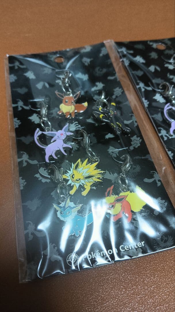 ポケモンイーブイコレクション メタルチャーム ２個セット 新品