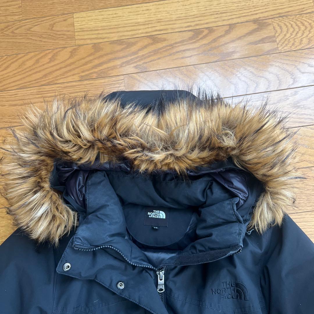 日本未入荷　ノースフェイス　レディース　ロングダウン　モッズコート　L 黒