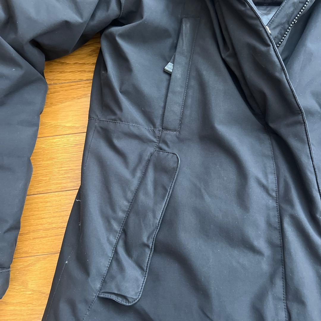 日本未入荷　ノースフェイス　レディース　ロングダウン　モッズコート　L 黒