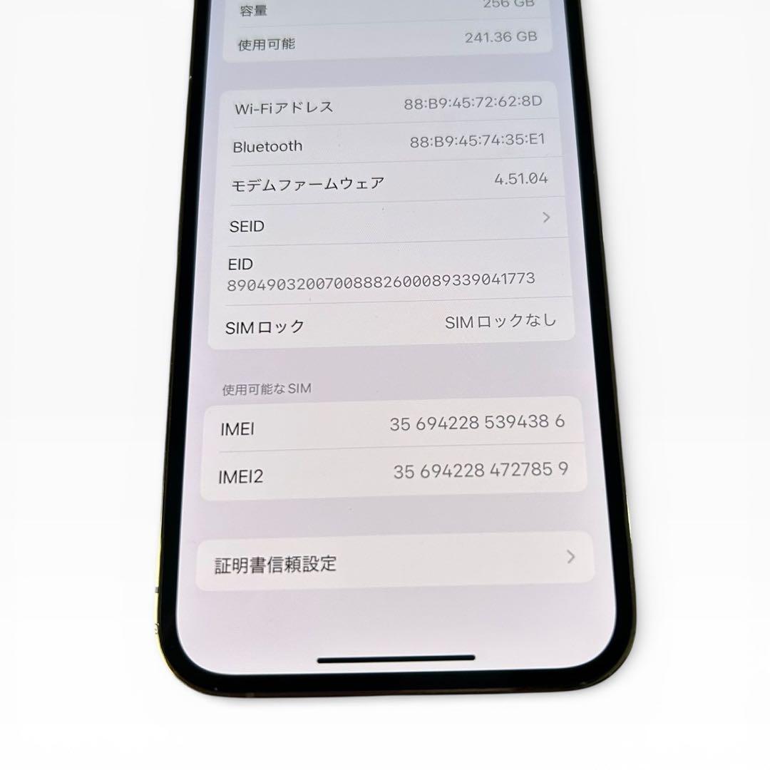 iPhone13 Pro 256GB SIMフリー 画面割れなし