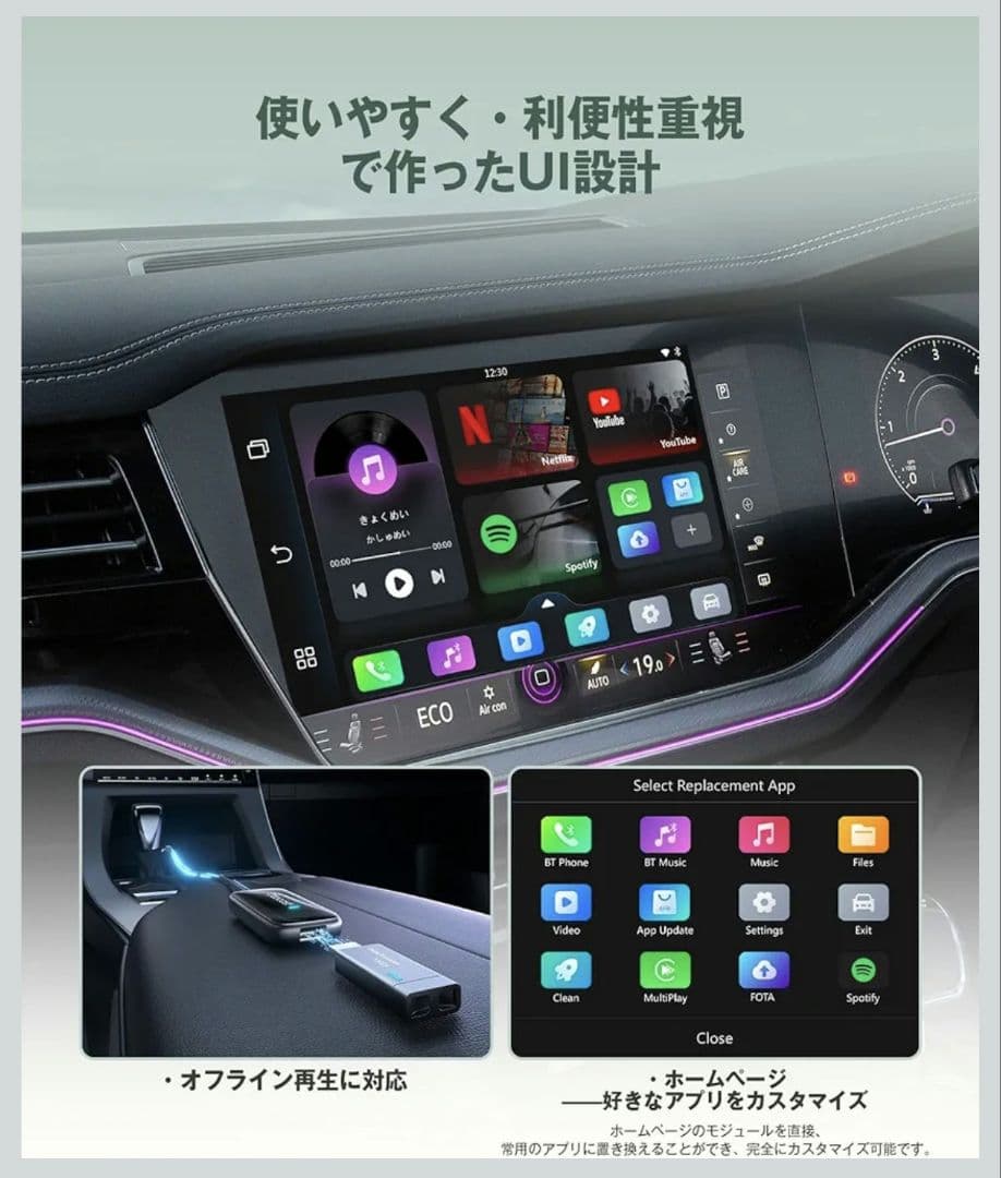【新品未使用】Ottocast Play2Video Ultra　carplay