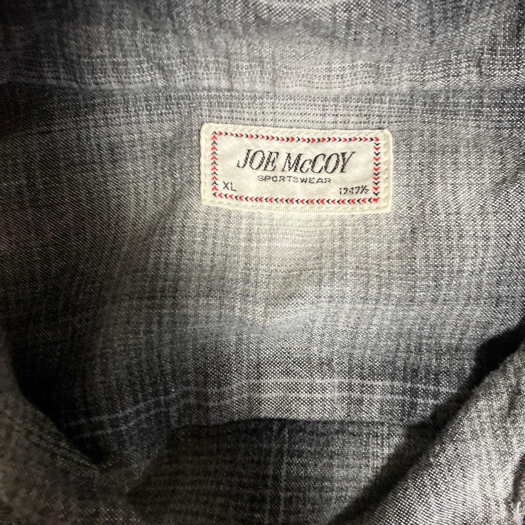 リアルマッコイズ　オンブレチェックシャツ　XL