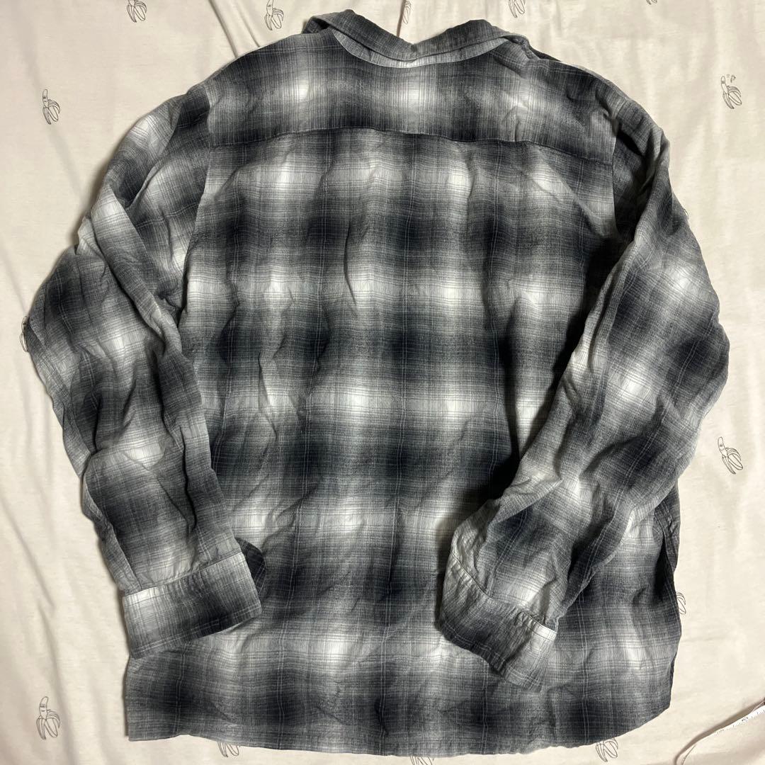 リアルマッコイズ　オンブレチェックシャツ　XL