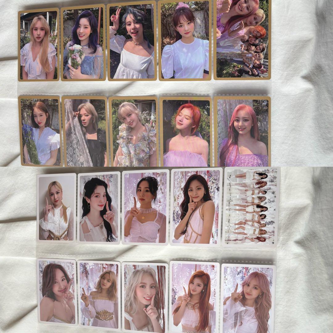 twice オール　予約特典トレカ　ツアートレカ