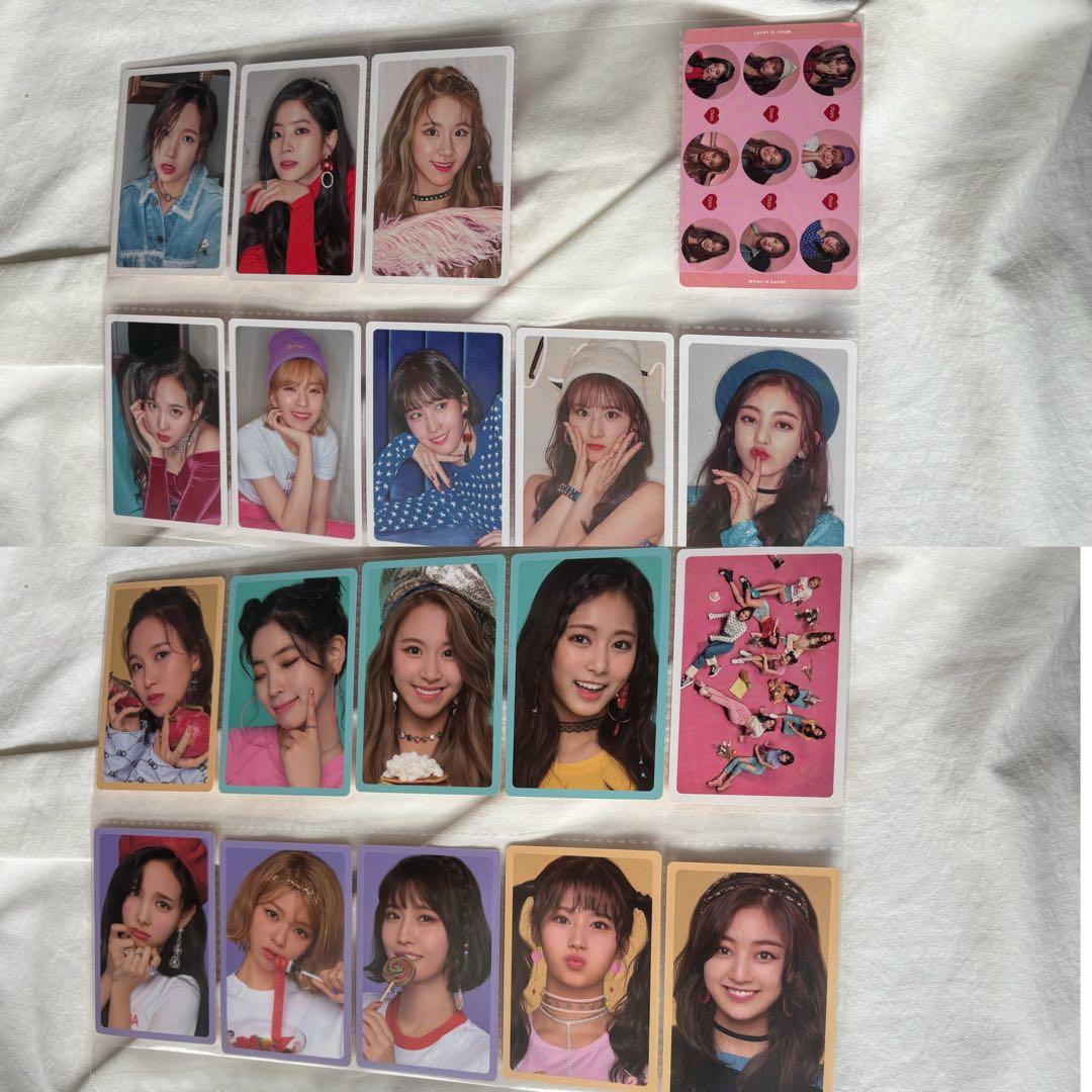 twice オール　予約特典トレカ　ツアートレカ