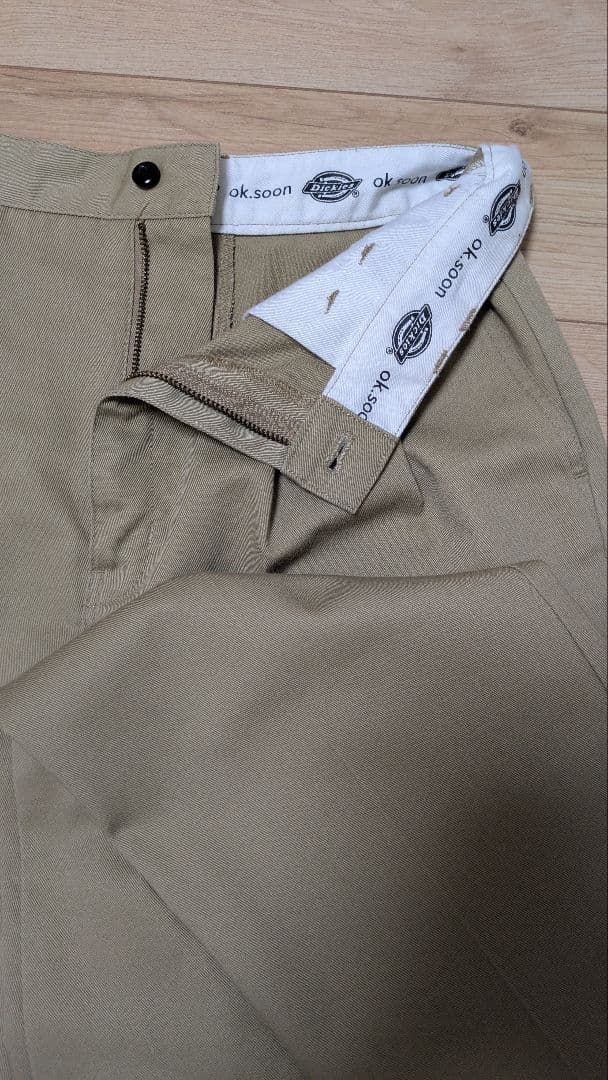 ok.soon dickies テーパードチノパンツ