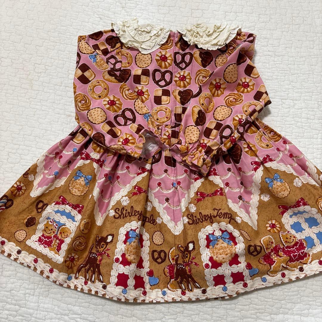 Shirley Temple お菓子の家　ジャーマン　ワンピース90