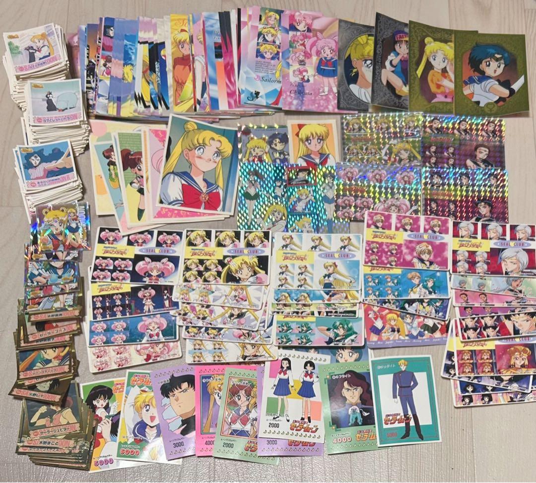 セーラームーン セーラースターズ シールクラブ ステッカー ポスカ Supers