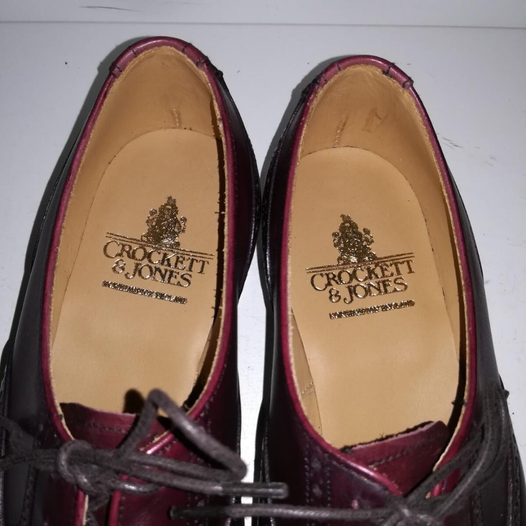 c1036 新品同様 クロケット&ジョーンズ Jenny ウイングチップ 4C