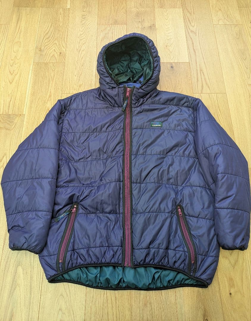 l.l.bean プリマロフトパーカー ネイビー XLサイズ