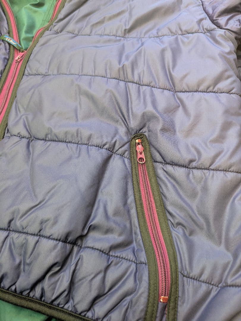 l.l.bean プリマロフトパーカー ネイビー XLサイズ