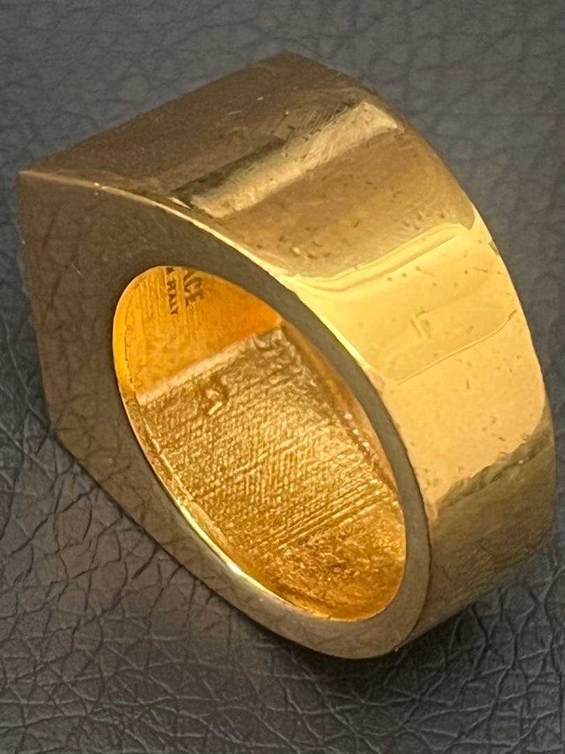 VERSACE リング メデューサ ロゴ 23号 アクセサリー ゴールド 指輪