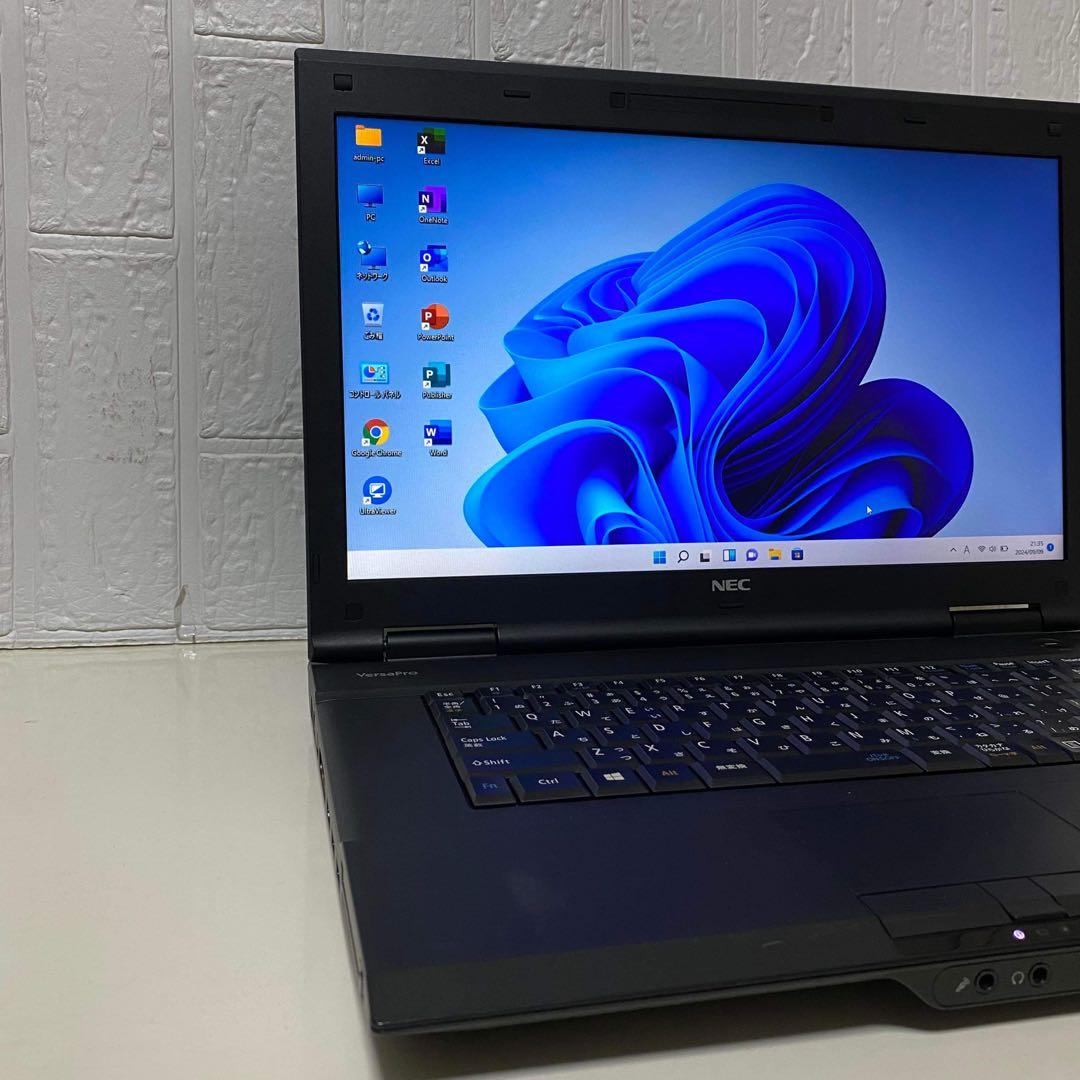 Windows 11 オフィス付き　Core i3 DVD NECノートパソコン