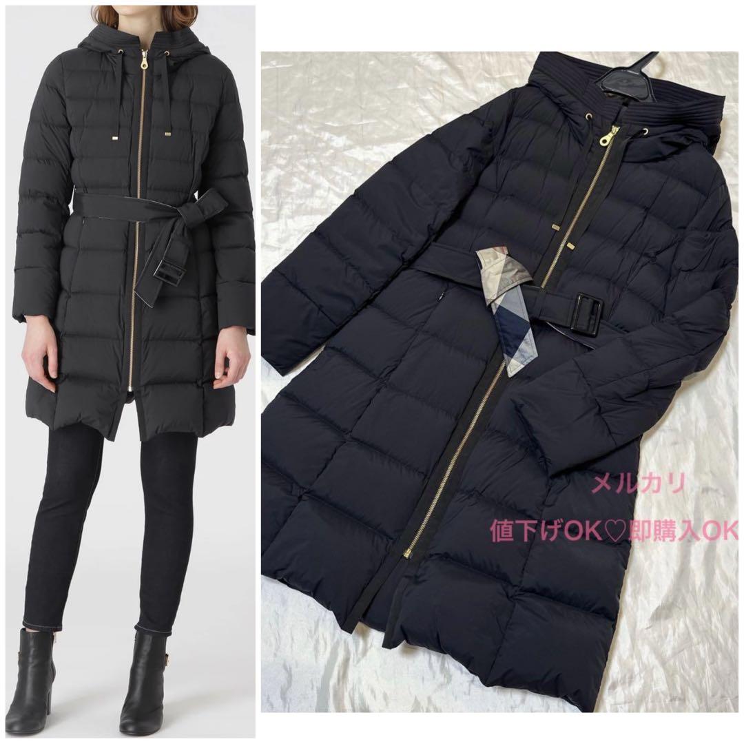 最終値下げ♪ロングダウンコート ロングコート 黒 ブラック