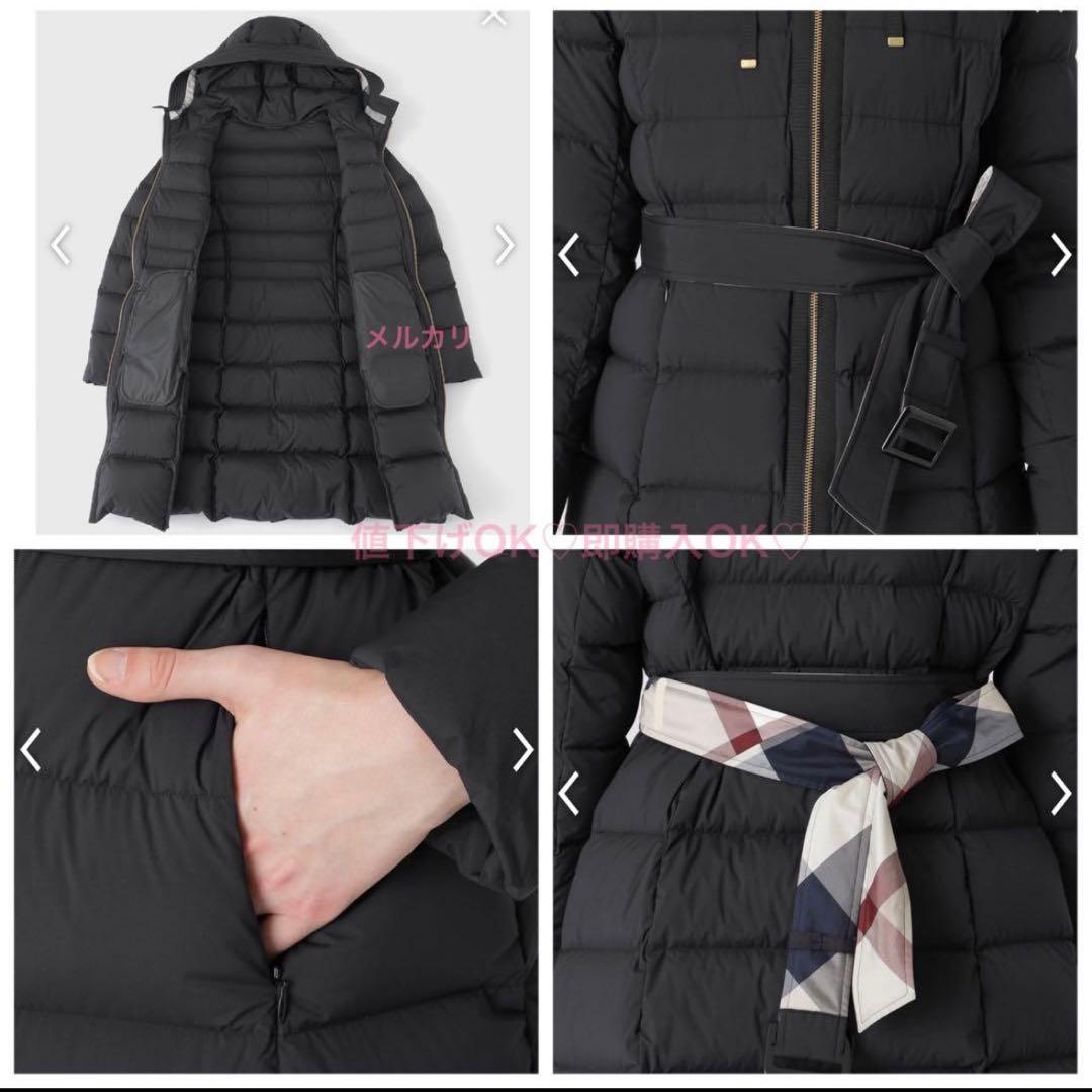 最終値下げ♪ロングダウンコート ロングコート 黒 ブラック