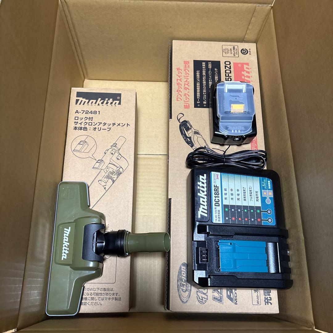 マキタ 充電式クリーナ CL285FDZO BL1860B DC18RF