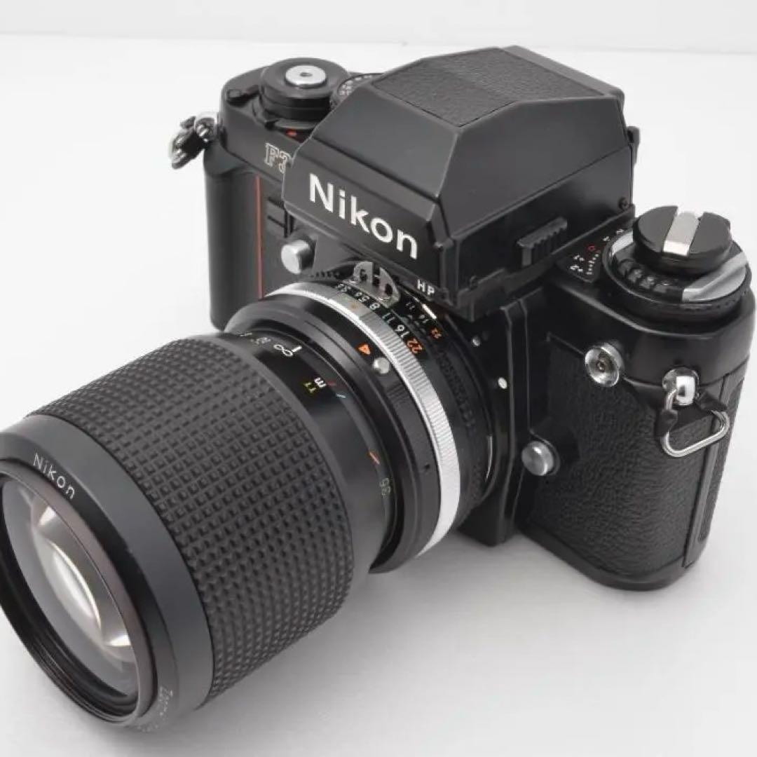 【美品】Nikon F3 HP 一眼レフカメラ 【完動品】ストラップ、キャップ付